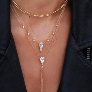 Bohemian Multi Layered Necklace for Women Vintage Portrait Coin Star Moon Pendant Necklace Geometric Collier Collares